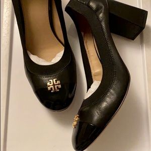Tory Burch Jolie Black Leather Pump